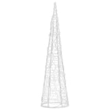 Vidaxx cône lumineux décoratif LED bleu 60 cm acrylique