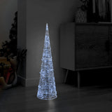 Vidaxl Light Cone Decorative LED Cold White 90 cm akryl