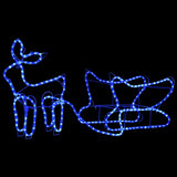 Vidaxl Decoration Reindeer e Slee 252 LED