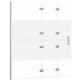 Enceinte de douche vidaxl pliable 120x140 cm ESG blanc