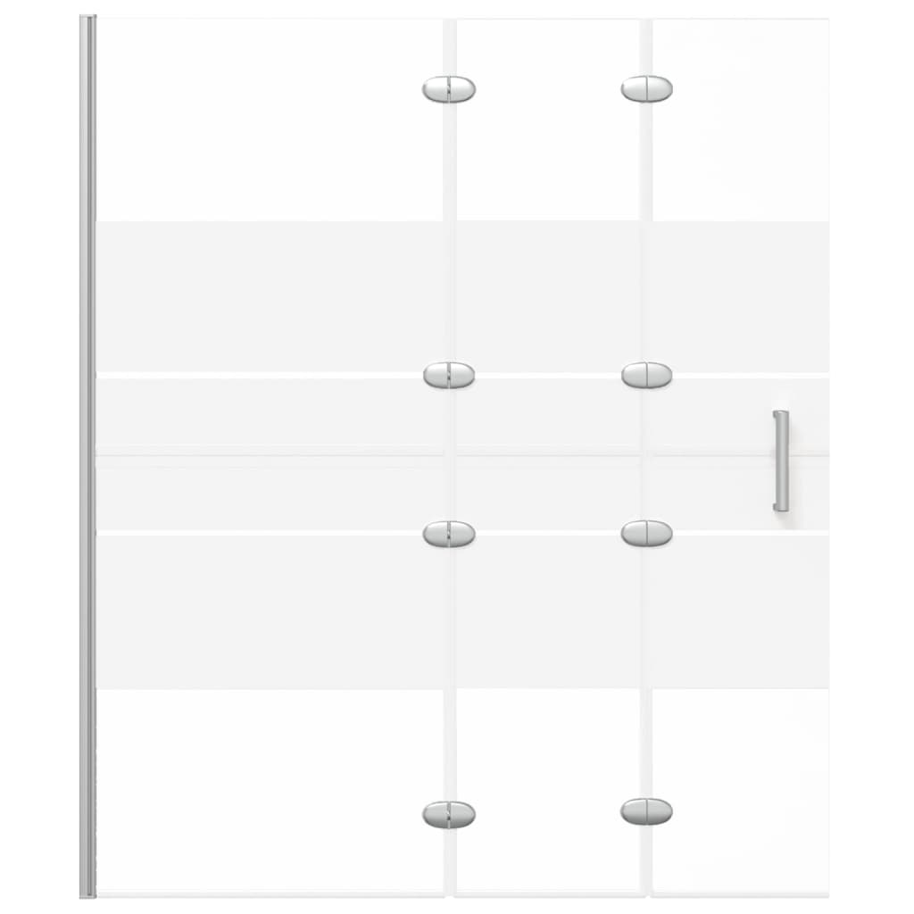 Bidaxl duschkabeln Collapsible 120x140 cm ESG White