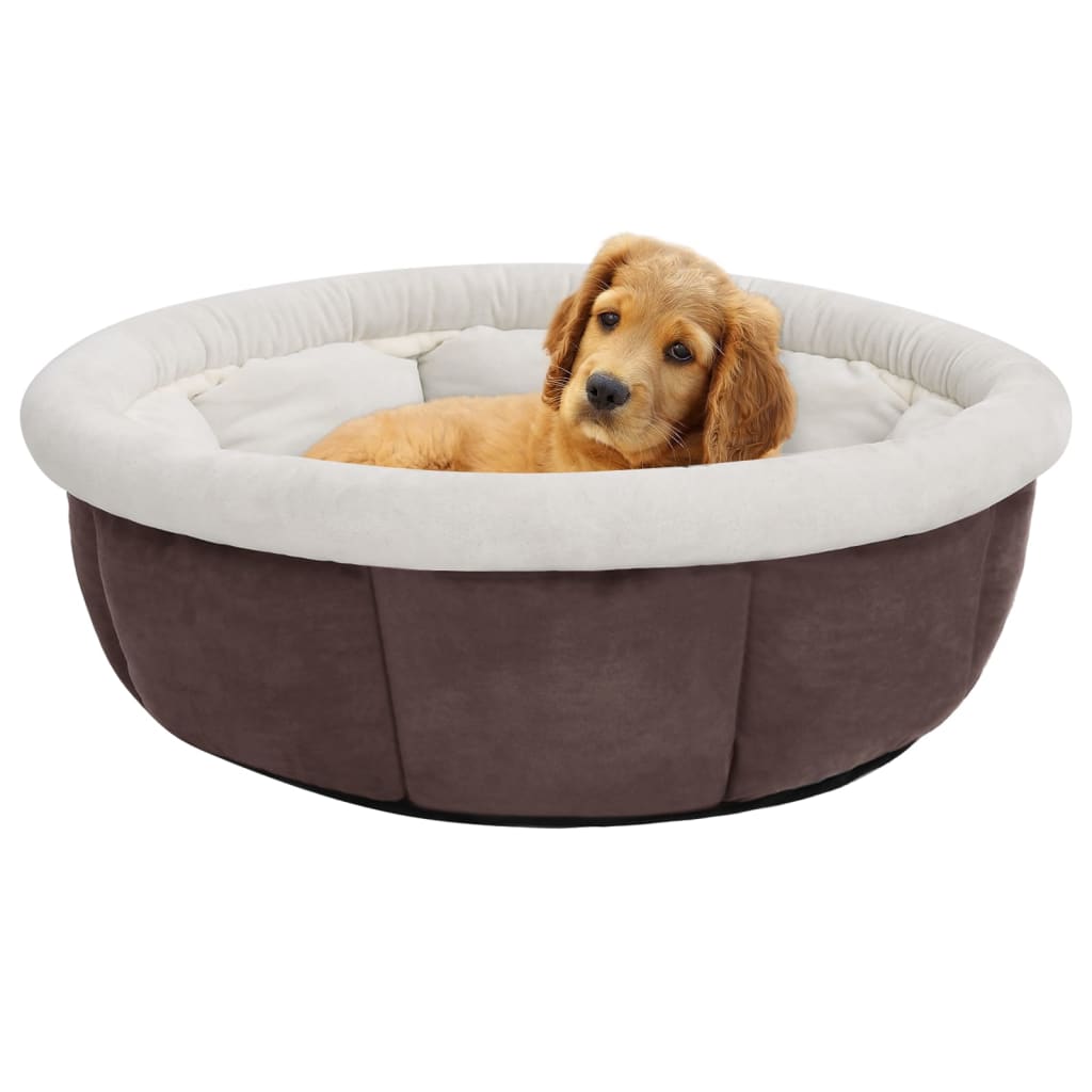 Vidaxl Dog Basket 59x59x24 cm brun