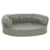 Lin ergonomique vidaxl lin ergonomic look 60x42 cm gris