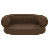 Vidaxl Chien lit ergonomique-Look 60x42 cm brun