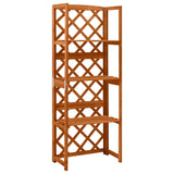 Vidaxl latwerk avec étagères 55x30x140 cm