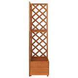 Vidaxl Latwerkplantenbak Corner Modèle 40x40x150 cm Pinwood solide