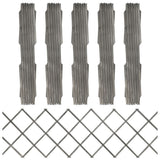 Vidaxl Garden Slat Works 5 ST 180X60 cm Pine Solid Grey