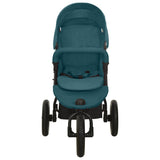 Vidaxl pram en acier vert
