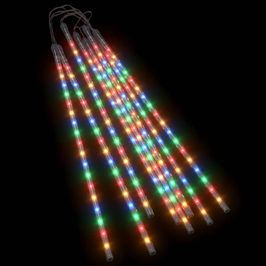 Vidaxl mee Ouerlets 8 2 288 LEDs bannent 50 cm Multi -Colorored