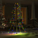 Vidaxl kegelkerstboom 160 LEDS à l'intérieur et à l'extérieur 78x120 cm