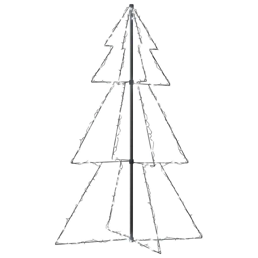 Vidaxl kegelkerstboom 200 LED à l'intérieur et à l'extérieur 98x150 cm