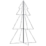 Vidaxl Kegelkerstboom 200 LED'er inde og uden for 98x150 cm