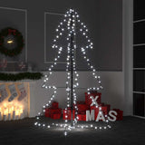 Vidaxl kegelkerstboom 200 LED à l'intérieur et à l'extérieur 98x150 cm
