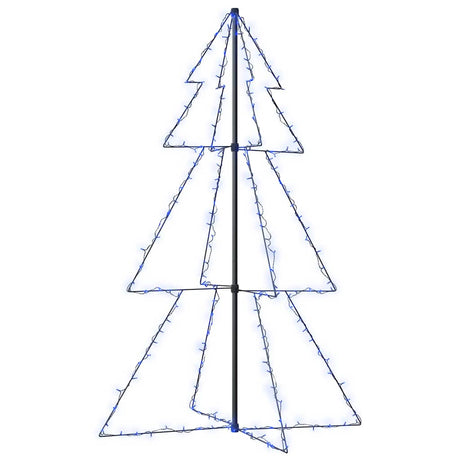 Vidaxl kegelkerstboom 200 LED à l'intérieur et à l'extérieur 98x150 cm