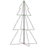 Vidaxl Kegelkerstboom 200 LED'er inde og uden for 98x150 cm