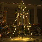 Vidaxl kegelkerstboom 240 LED à l'intérieur et à l'extérieur 118x150 cm