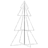Vidaxl kegelkerstboom 240 LED à l'intérieur et à l'extérieur 118x150 cm