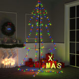 Vidaxl Kegelkerstboom 240 LED'er inde og uden for 118x150 cm