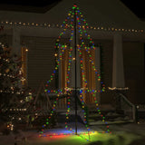 Vidaxl kegelkerstboom 300 LEDS à l'intérieur et à l'extérieur 120x220 cm