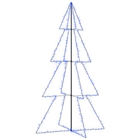 Vidaxl kegelkerstboom 360 LEDS à l'intérieur et à l'extérieur 143x250 cm