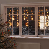 Vidaxx guirlande lumineuse étoile et lune télécommande 345 LED blanc chaud