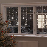 Vidaxl Light Garland Star and Moon Remote Control 345 LEDS Cold White