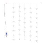 Vidaxl Light Corder Stars avec 200 LED et 8 fonctions White chaud