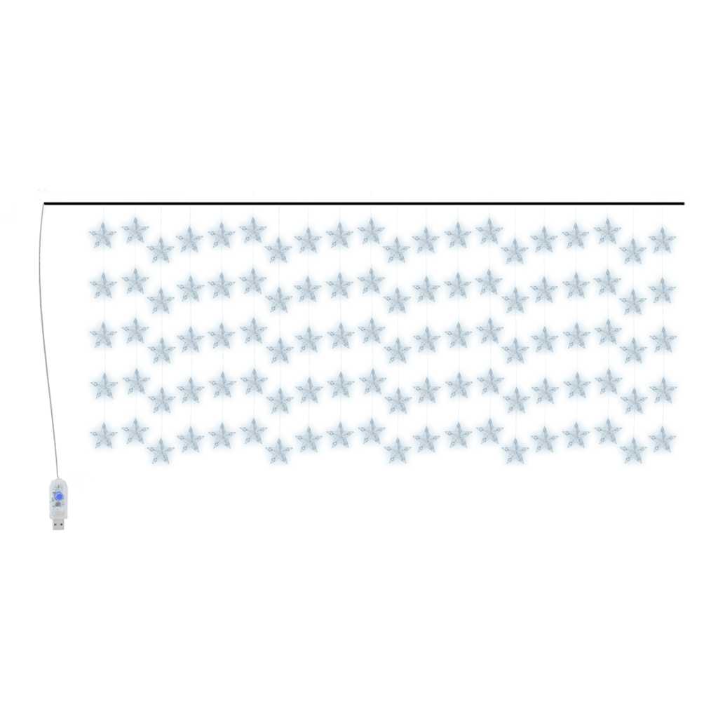 Vidaxl Light Corder Stars avec 500 LED et 8 fonctions White froid