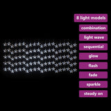 Vidaxl Light Corder Stars mit 500 LEDs und 8 Funktionen kalt weiß