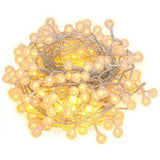 Cordon lumineux Vidaxxl avec 400 LED, 8 fonctions, blanc chaud, 40 m
