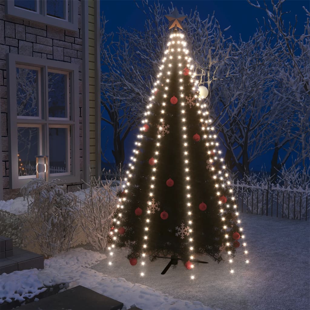 Vidaxl l'illuminazione dell'albero di Natale con 250 LED NET BIVE CREDDO 250 cm