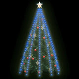 Éclairage d'arbre de Noël Vidaxl avec 300 LEDS Net Blue 300 cm