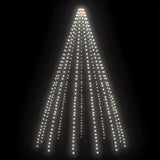 Éclairage d'arbre de Noël Vidaxl avec 500 LEDS blanc froid à l'intérieur de 500 cm