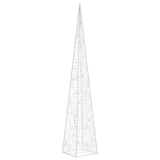 Vidaxl Cone léger LED décoratif 60 cm acrylique froid blanc