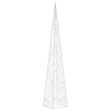 Vidaxl Cone léger LED décoratif 60 cm Bleu acrylique