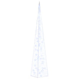 Vidaxl Cone léger LED décoratif 90 cm Bleu acrylique
