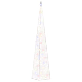 Vidaxl Cone léger LED décoratif 90 cm Multicolore acrylique
