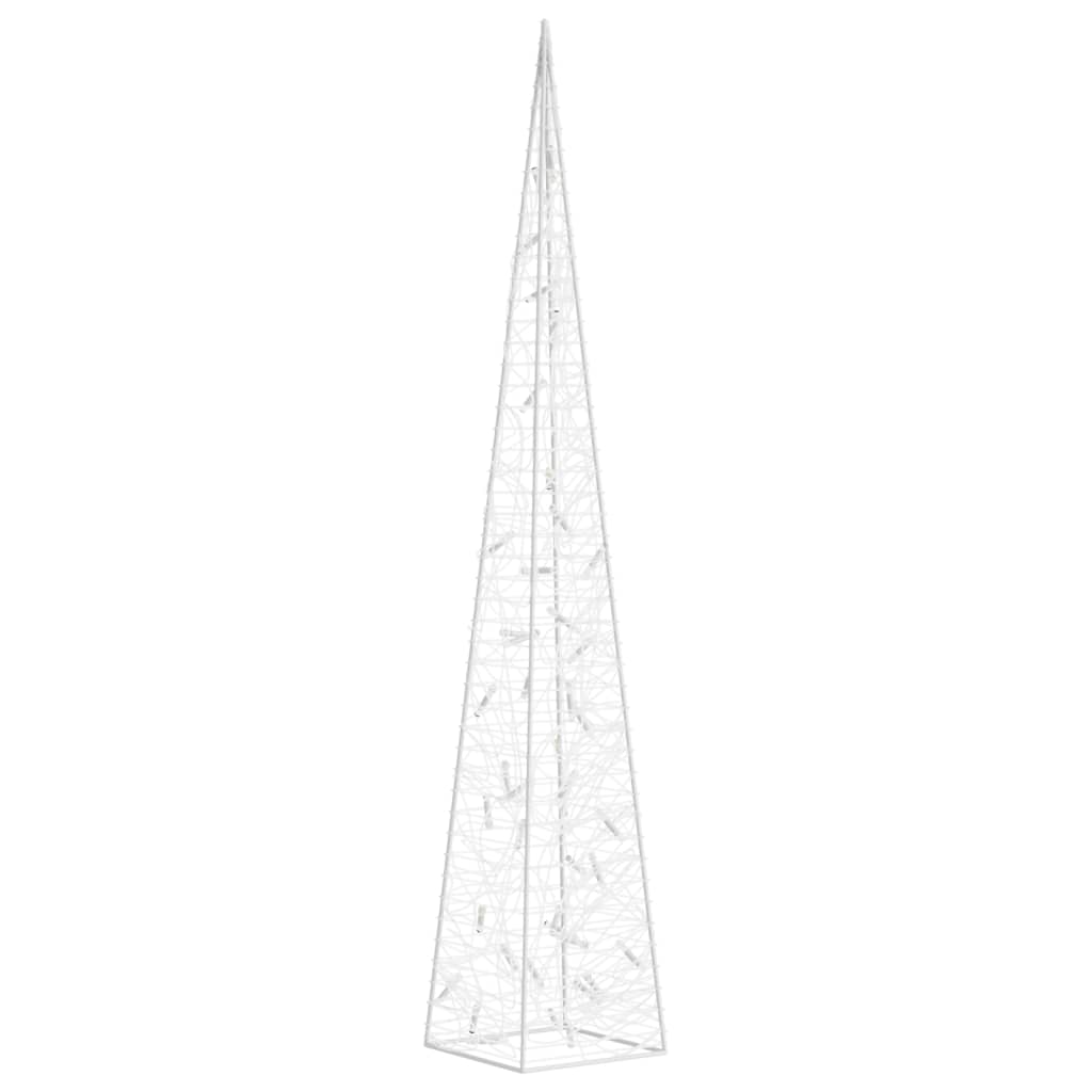 Vidaxl Cone léger LED décoratif 90 cm Multicolore acrylique