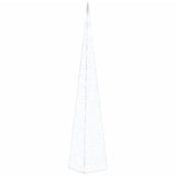 Vidaxl Cône léger LED décoratif 120 cm acrylique froid blanc