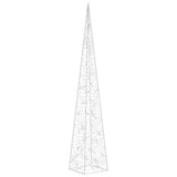Vidaxl Cône léger LED décoratif 120 cm acrylique froid blanc
