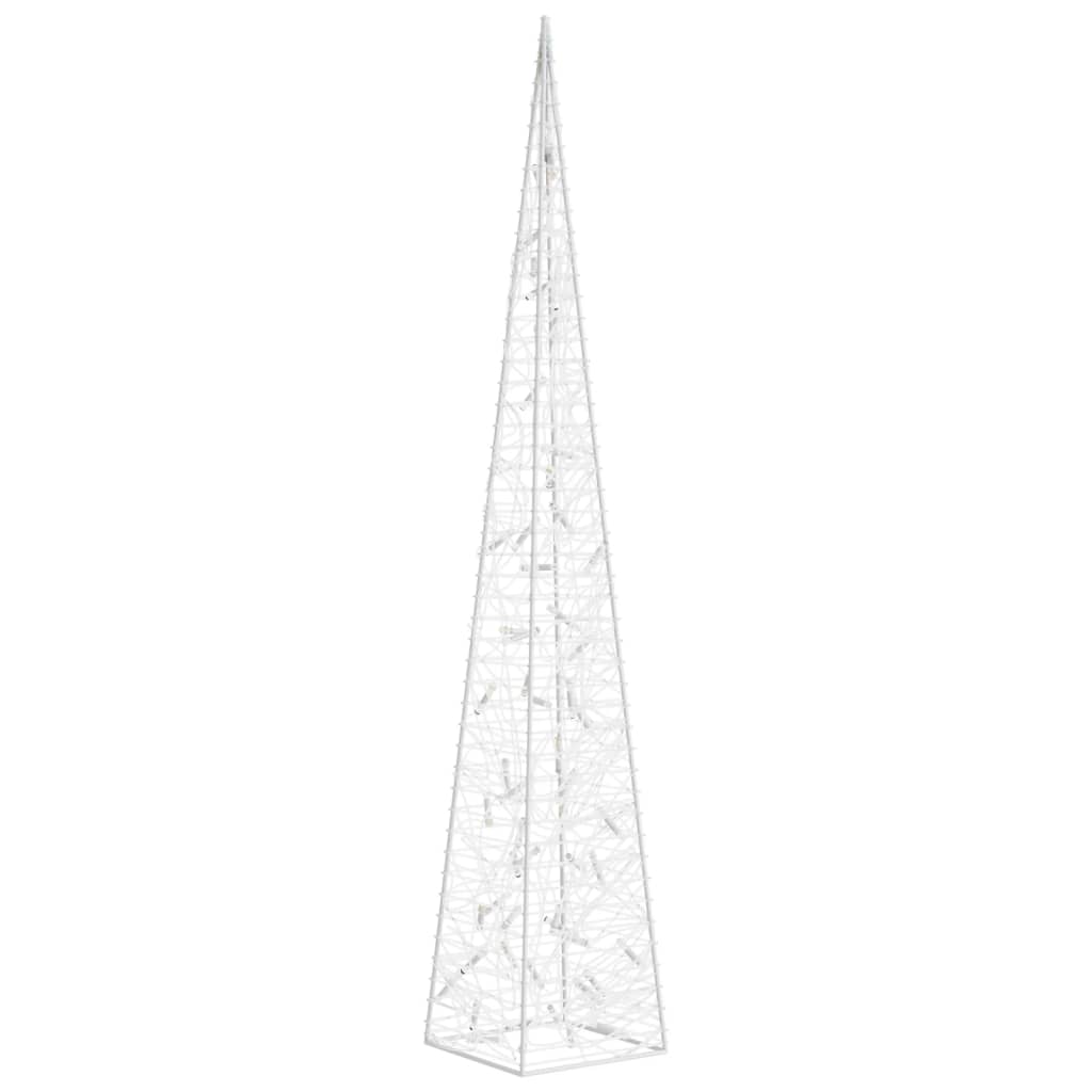 Vidaxl Cone léger LED décoratif 120 cm Acrylique Multi-Colore