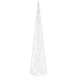 Vidaxl Cone léger LED décoratif 120 cm Acrylique Multi-Colore