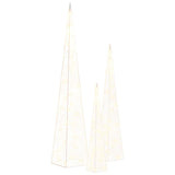 Vidaxl Light: LED décorative 30 45 60 cm acrylique chaud blanc