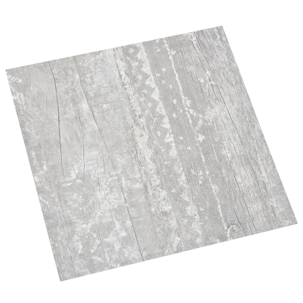 Vidaxl Floorboards 20 ST auto-adhésif 1,86 m² en PVC Gray