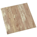 Vidaxl Floorboards 20 ST Self -fast 1,86 m² PVC Brown