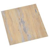 Vidaxl Floorboards 20 St auto-adhésif 1,86 m² en PVC marron