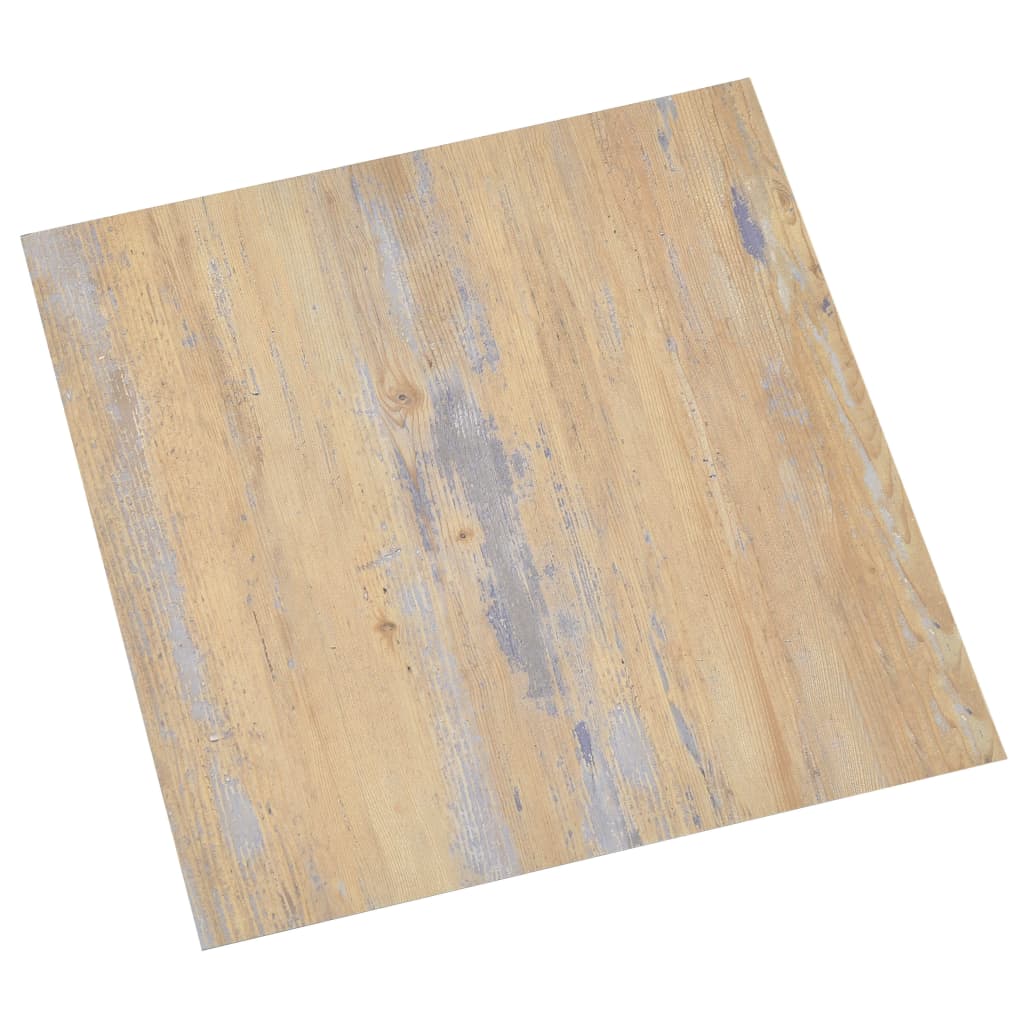 Vidaxl Floorboards 20 ST Self -fast 1,86 m² PVC Brown