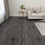 Vidaxl Floorboards 20 ST auto-adhésif 1,86 m² en PVC gris foncé