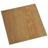 Vidaxl planches de sol 20 pcs autocollantes 1,86 m² PVC marron