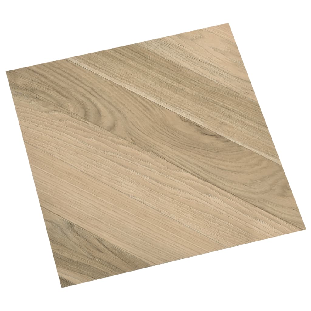 Vidaxl floorboards 20 st self -adhesive 1.86 m² PVC striped brown